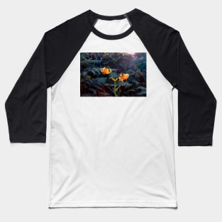 Tiger lilies and sunlight Baseball T-Shirt